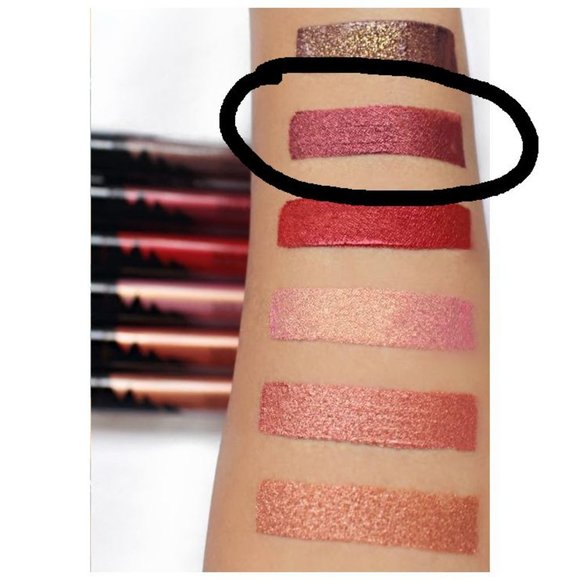 FLOWER Miracle Matte Metallic Liquid Lip Color Vampy Violet .176 oz NEW - Picture 2 of 5